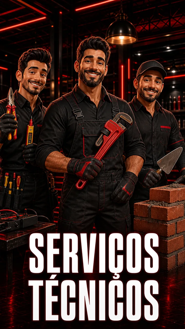 Capa do segmento Serviços Técnicos