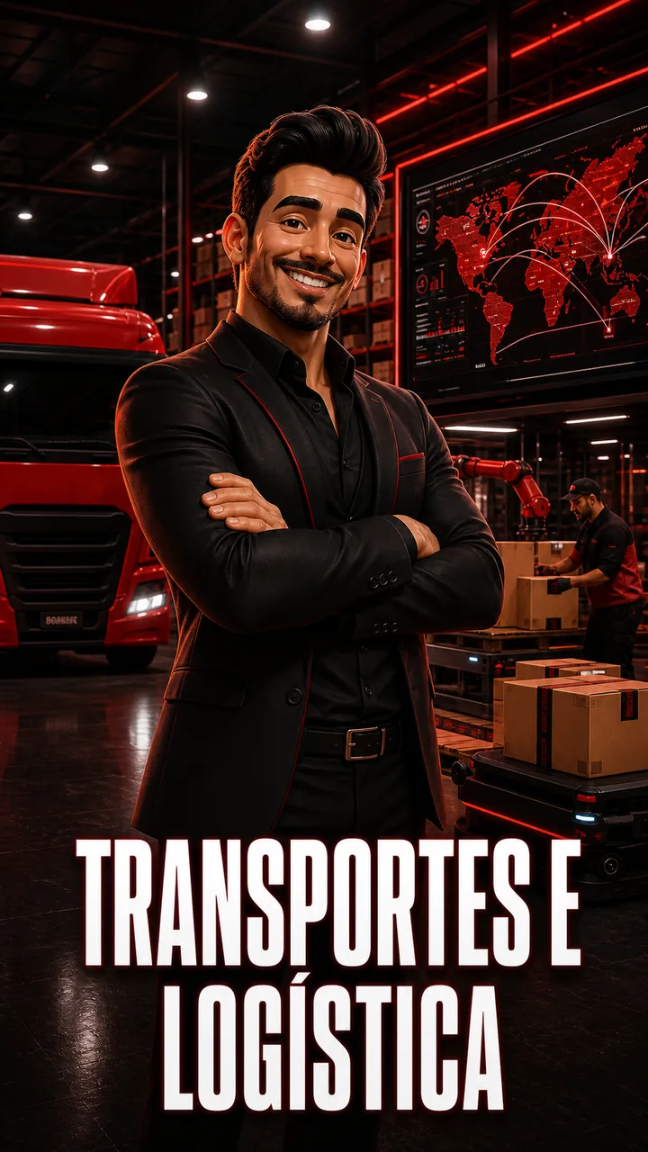 Capa do segmento Transportes e Logística